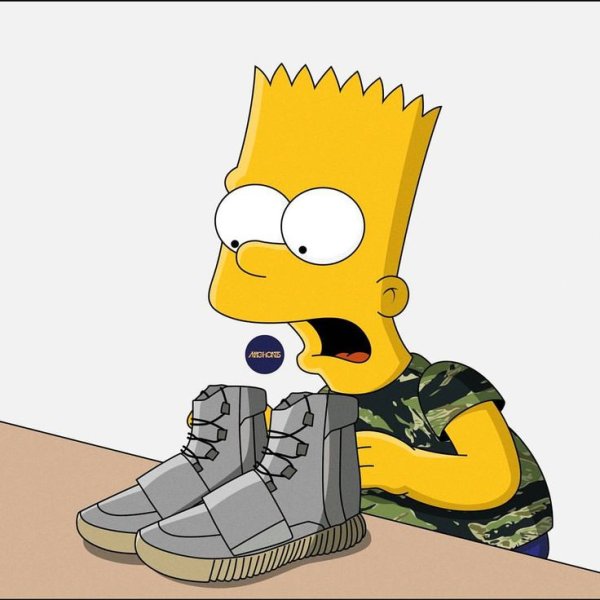 Барт симпсон Hypebeast