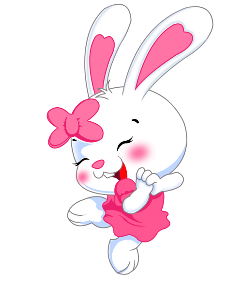 Кролик мультяшный