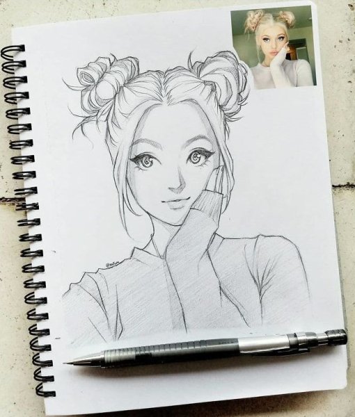 Рисунки для скетчбука простые