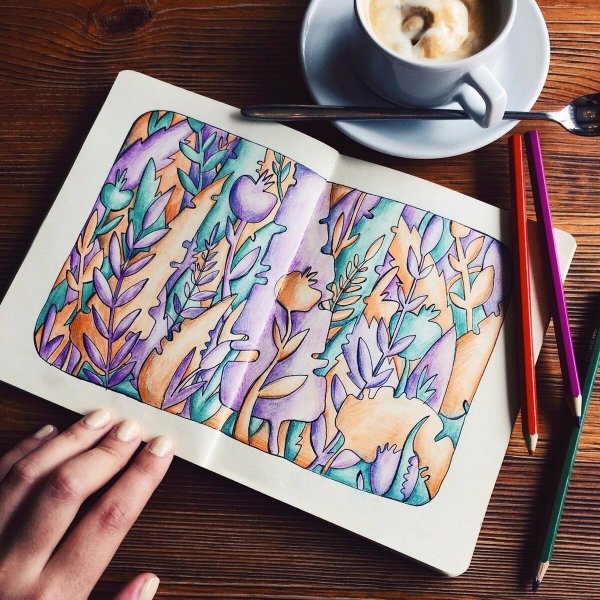 Рисунки для скетчбука