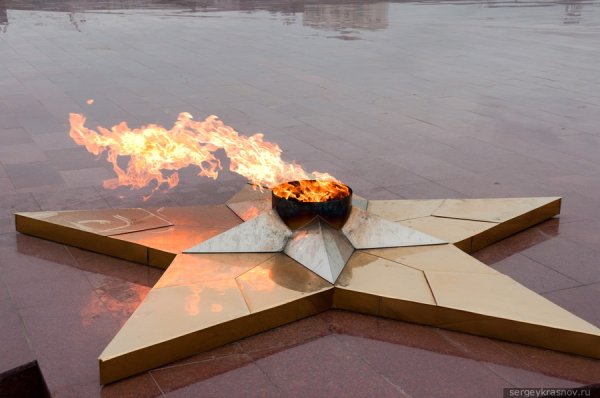 Вечный огонь в Грозном