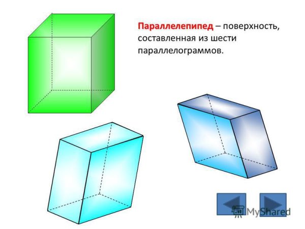 Прямоугольный параллелепипед
