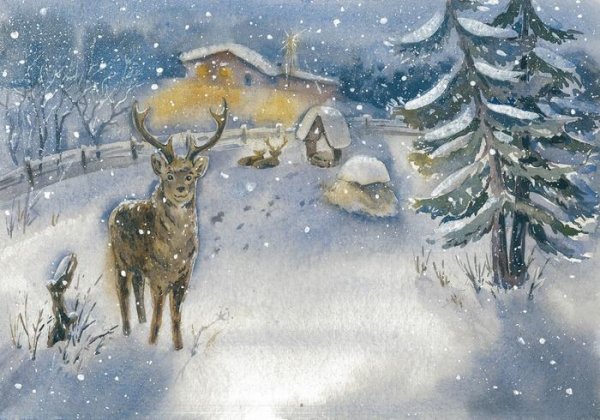 Серебряное копытце рисунки Марины Успенской