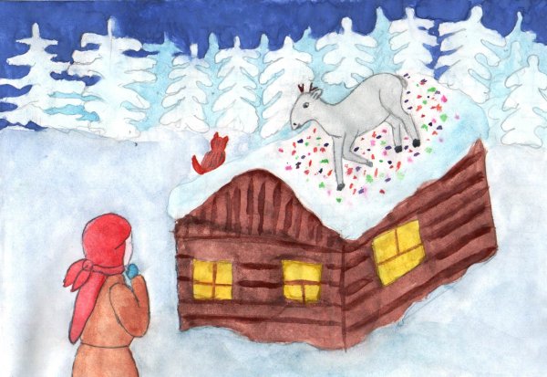 Сказы Бажова серебряное копытце