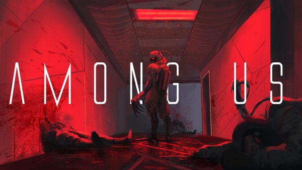 Among us игра про космос