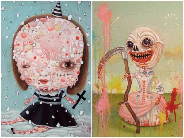 Художница шизофреничка Майя Мякила