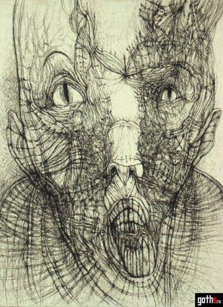 Живопись душевнобольных