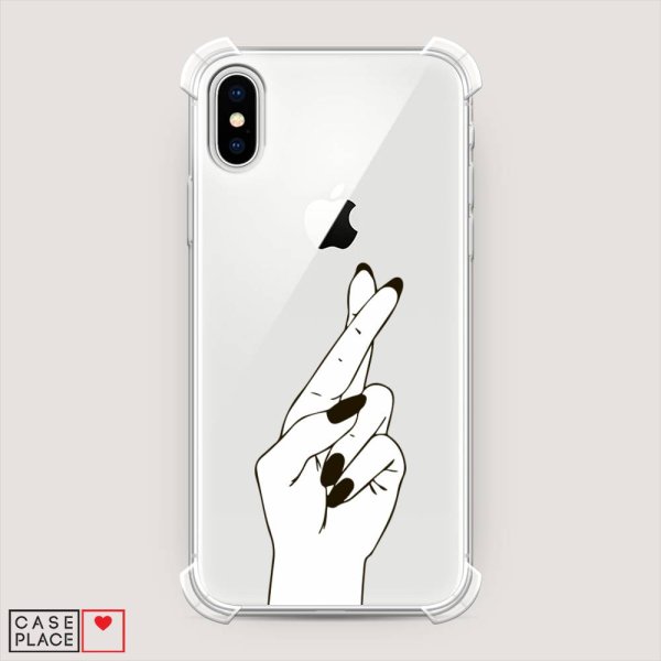 Прозрачный чехол с рисунком