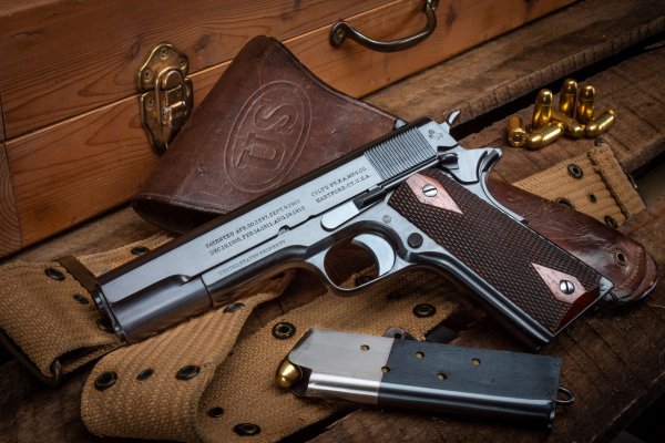 Colt m1911 боевой