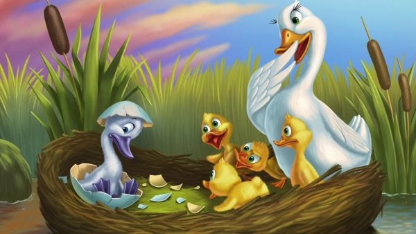 Гадкий утёнок Ханс Кристиан Андерсен