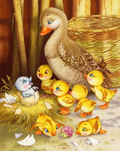 Сказка Андерсена Гадкий утенок