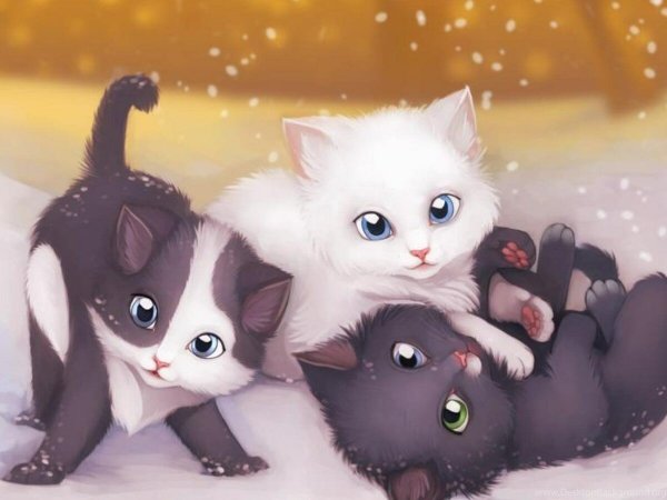 Котята аниме