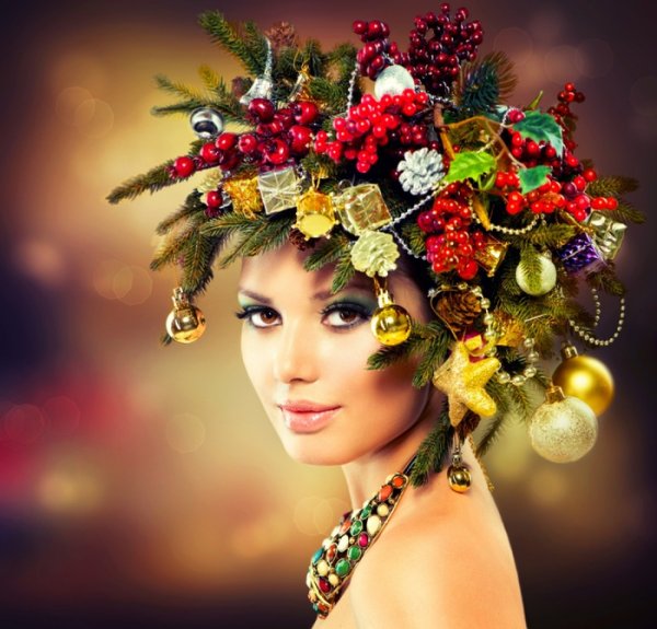 Новогодние прически