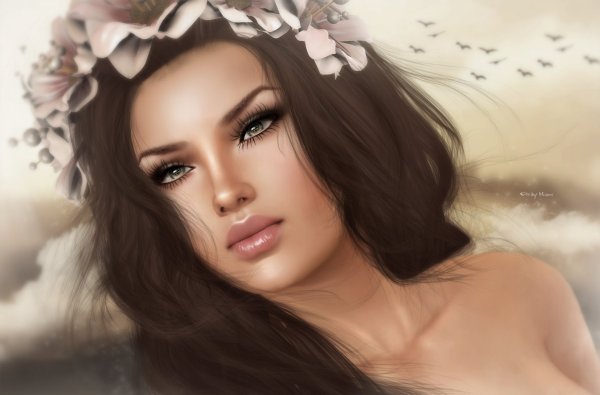 Картинки красивые лица девушек