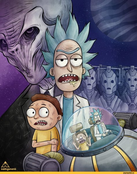 Рик и Морти Постер