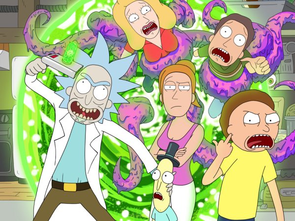 Арт Рика и Морти
