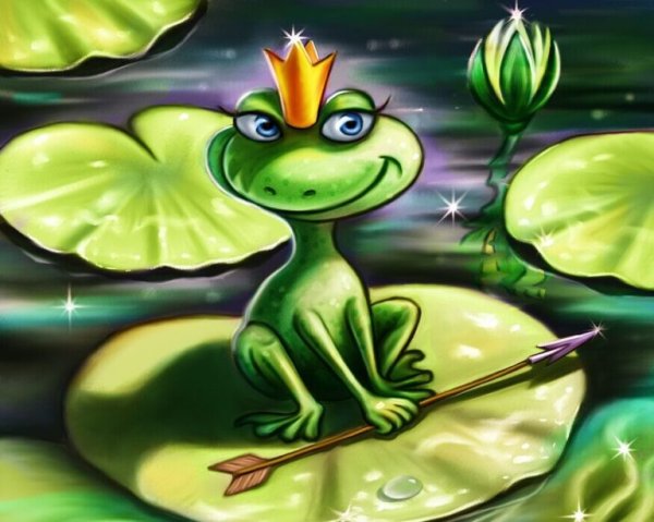 Болото из сказки Царевна лягушка