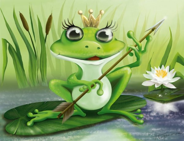 Царство лягушек арт