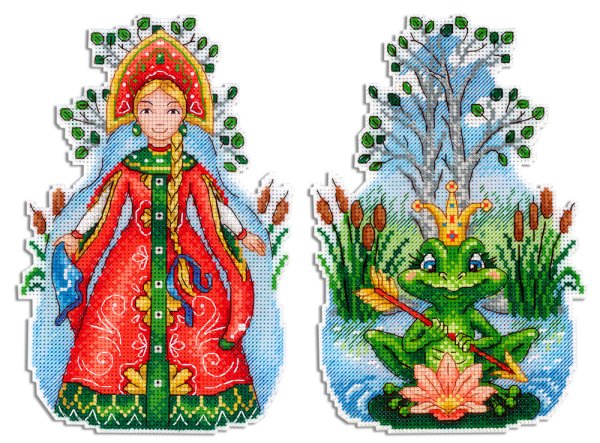 МП студия вышивка Царевна лягушка