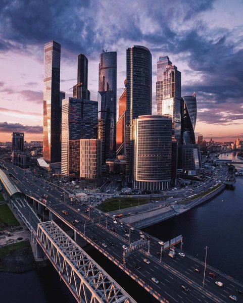 Москва Сити 8к