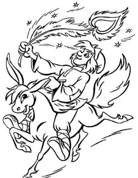 Ершов конек горбунок рисунок