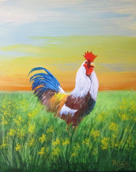 Американский петух Гризли