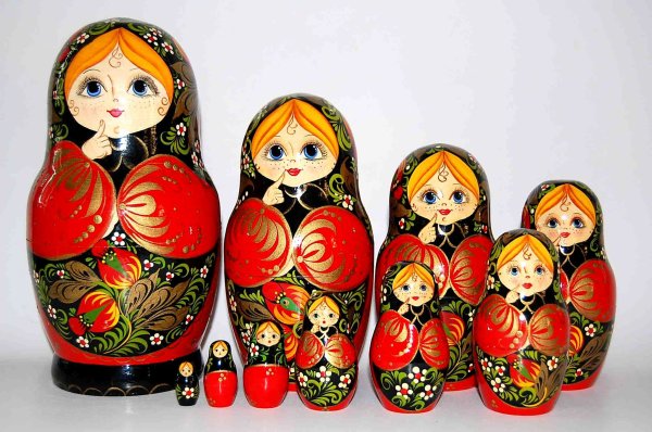 Красивые матрешки