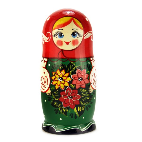 Матрешка 10м "зимняя тройка" авт. Кочина