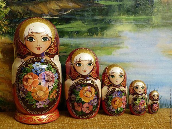 Матрешки 5 штук