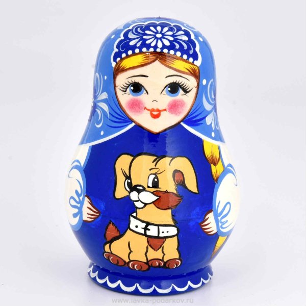 Матрешка десятиместная, Сергиево Посадская. Мастер Мария Дмитриевна