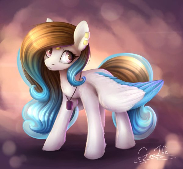 Необычные красивые пони