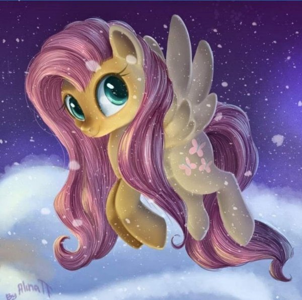 Пони арты Флаттершай