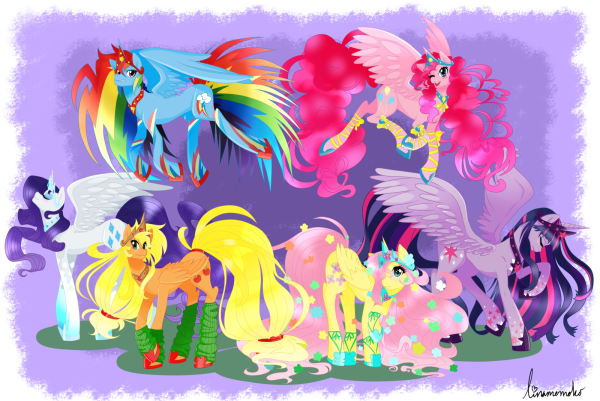 Флаттершай Аликорн принцесса