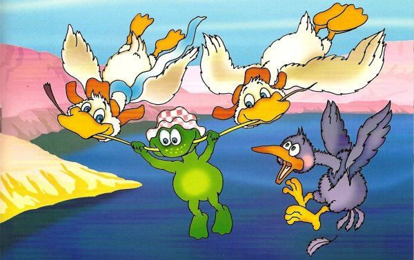 Лягушка путешественница сказка