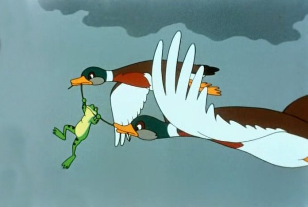 Лягушка путешественница сказка