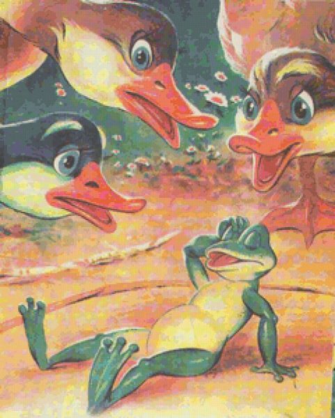 Гаршин лягушка путешественница утки