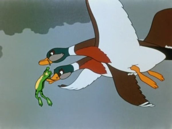 Лягушка путешественница сказка