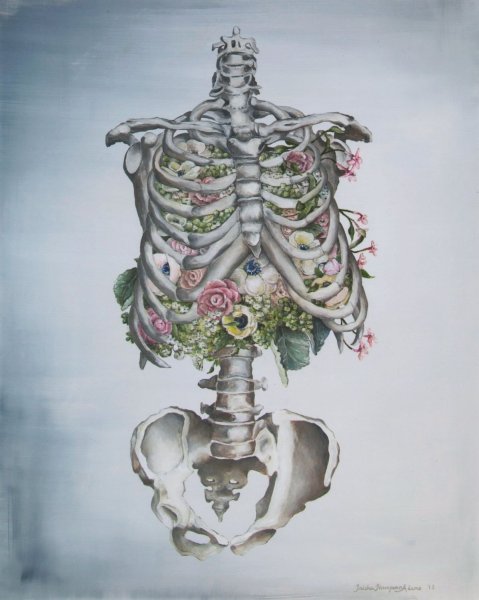 Ребра с цветами