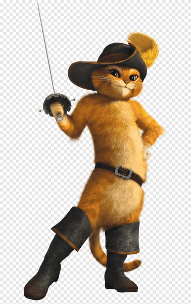 Шрек 2 кот в сапогах