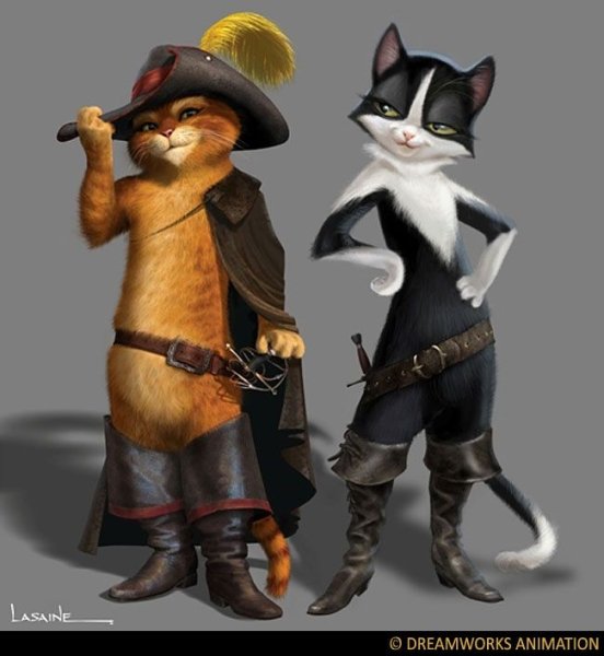 Кот в сапогах кошка мягколапка