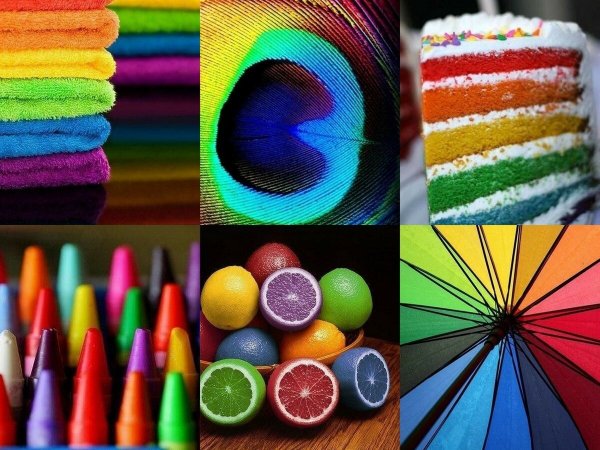 Яркие цвета