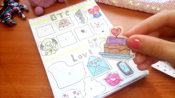 Рисунки для бумажных сюрпризов