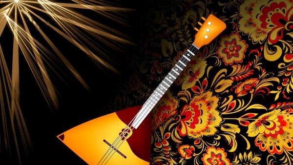 Балалайка красивая