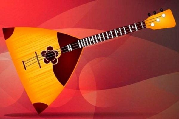 Балалайка для печати