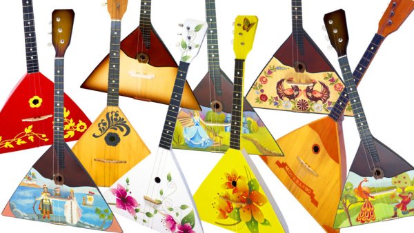 Народный инструмент балалайка