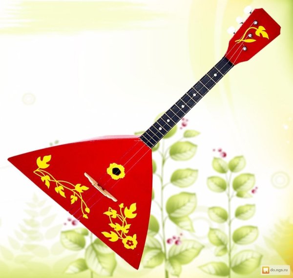 Народный инструмент балалайка