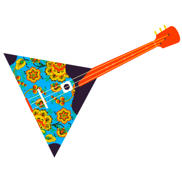 Балалайка вектор