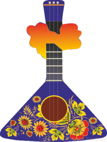 Разрисовать балалайку