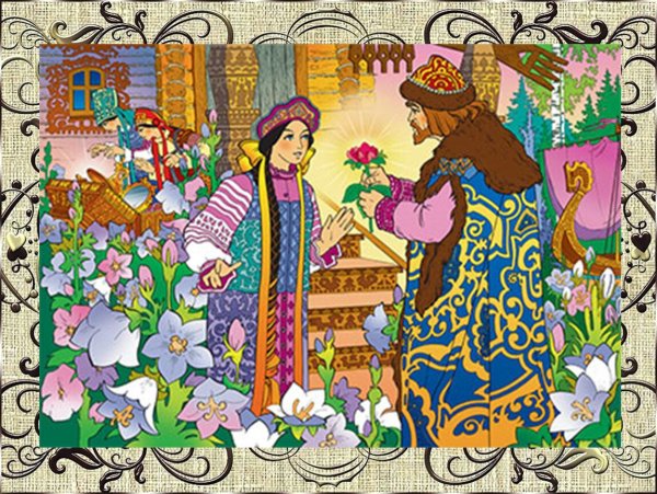 Аленький цветочек Палех