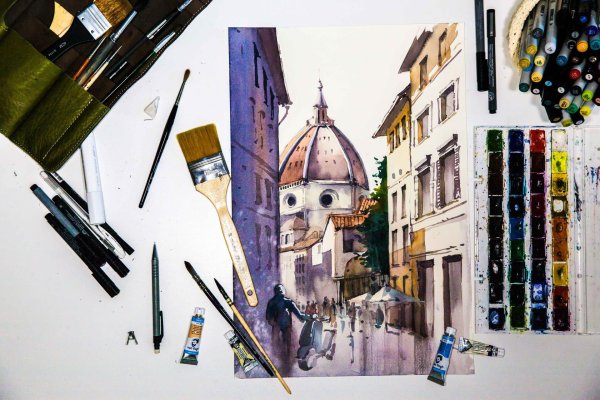 Маркеры для скетчинг